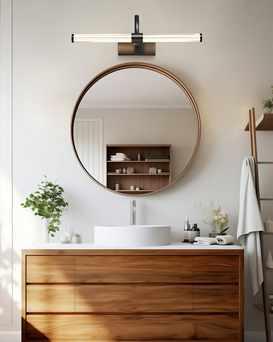 Beryl Moderne minimalistische wandlamp van messing