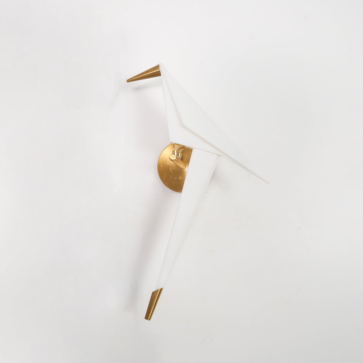 Visileth Noordse kunst kraan wandlamp met stekker goud