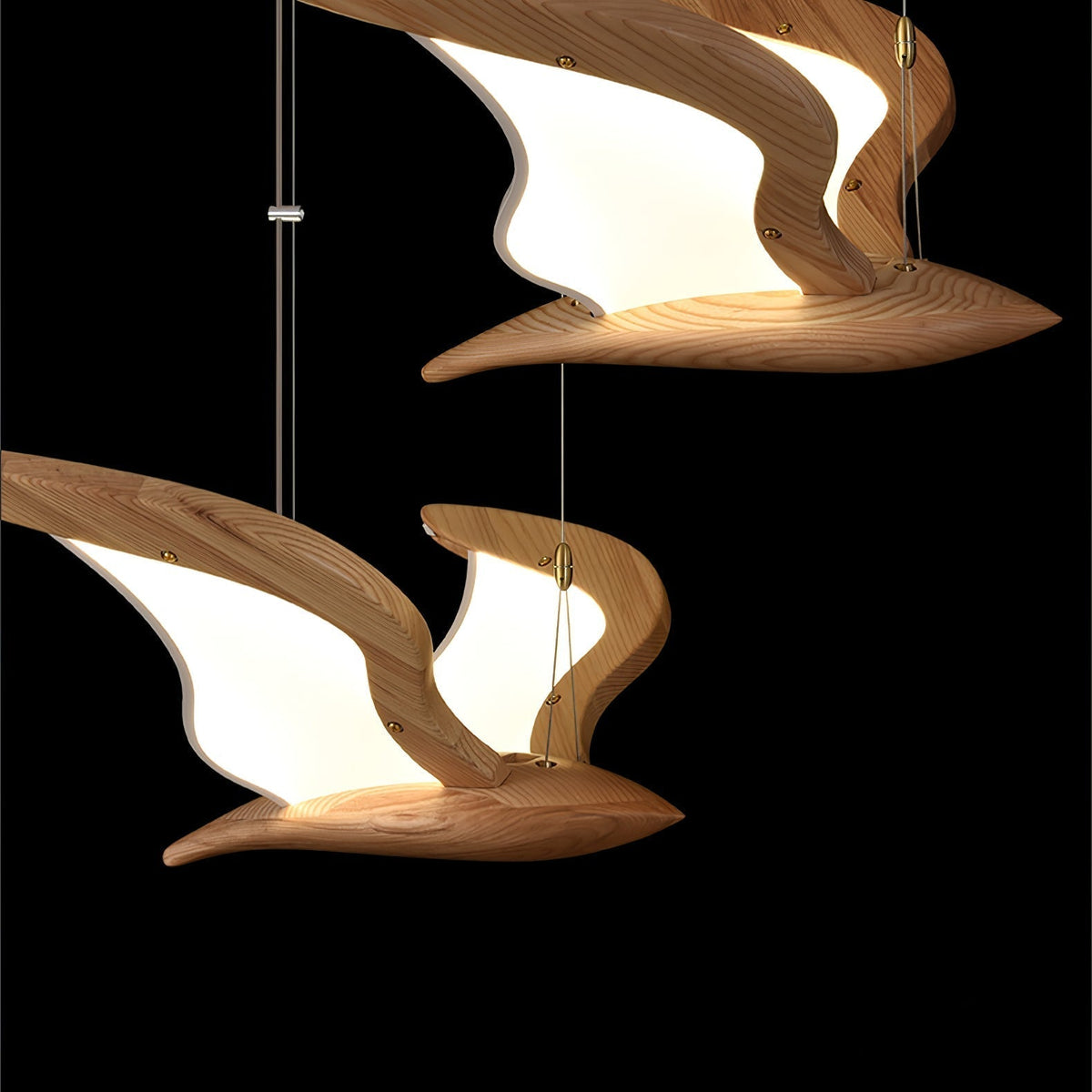Lyvynia hanglamp van Organisch Hout