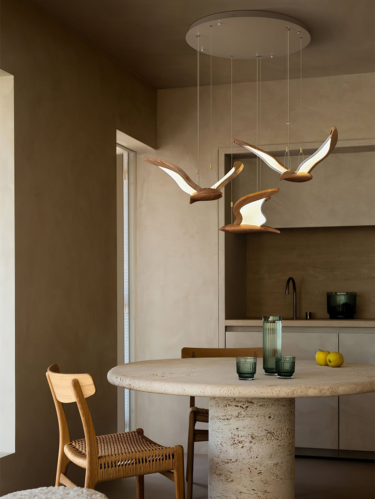 Lyvynia hanglamp van Organisch Hout