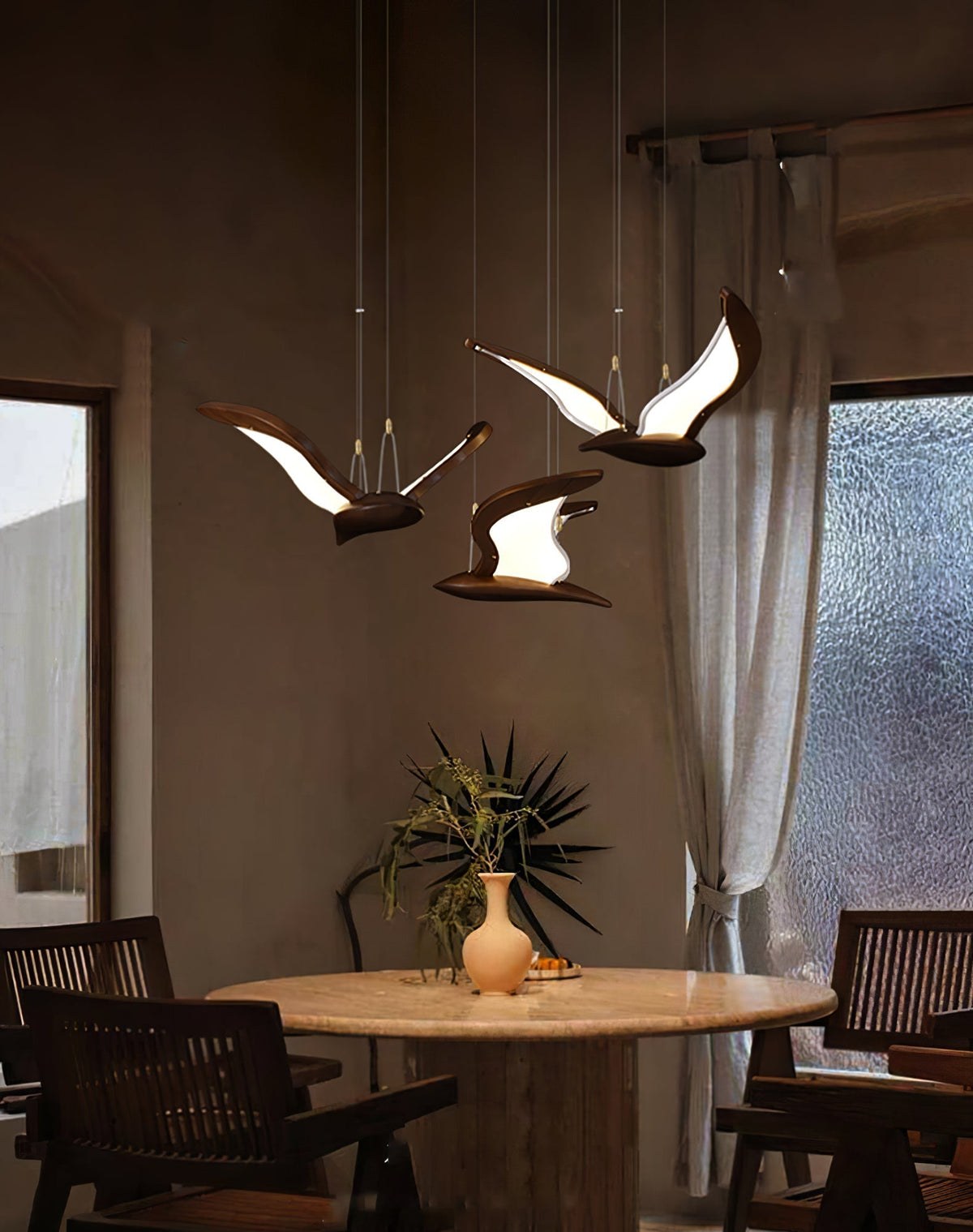 Lyvynia hanglamp van Organisch Hout