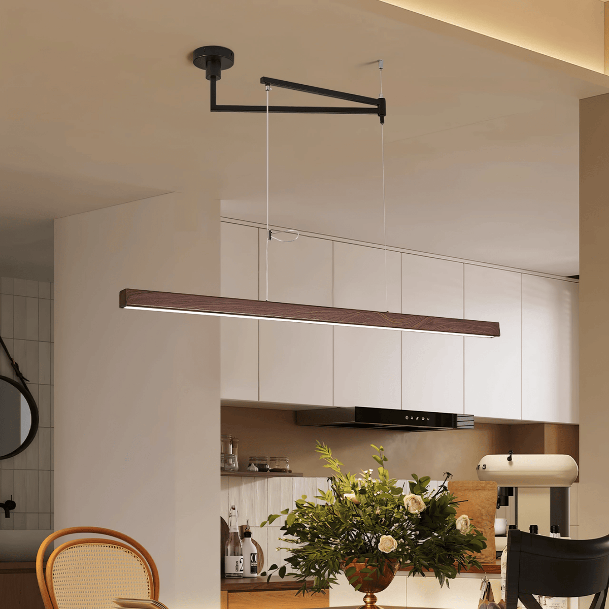 Sorva hanglamp met swingarm