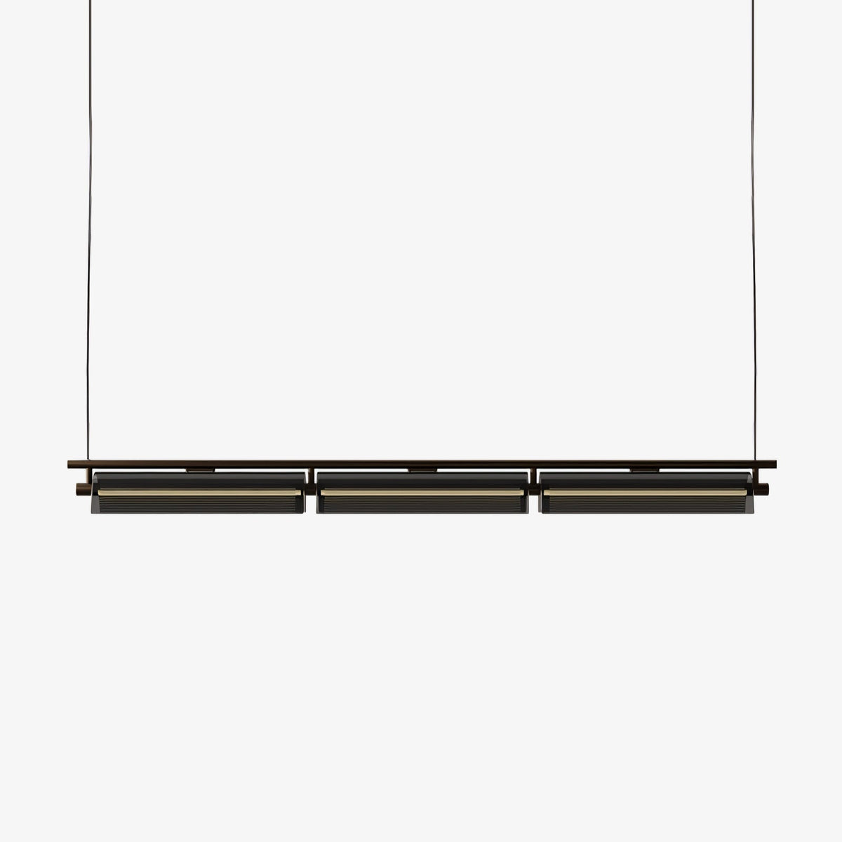 Veliian kroonluchter met rookglas modern