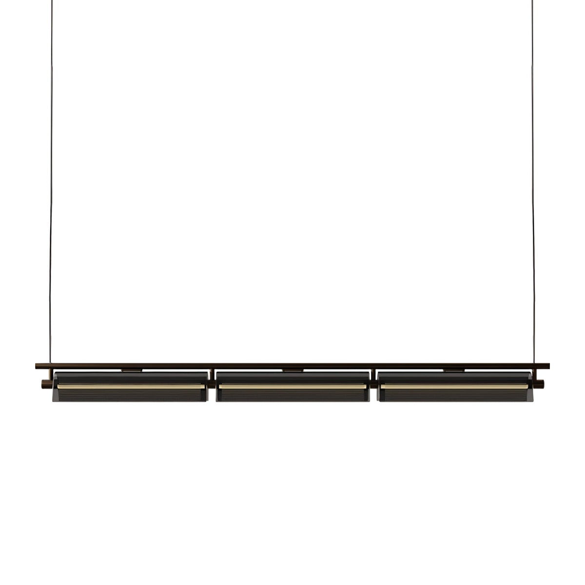 Veliian kroonluchter met rookglas modern