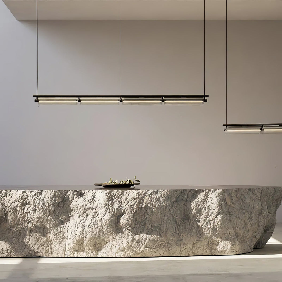 Veliian kroonluchter met rookglas modern
