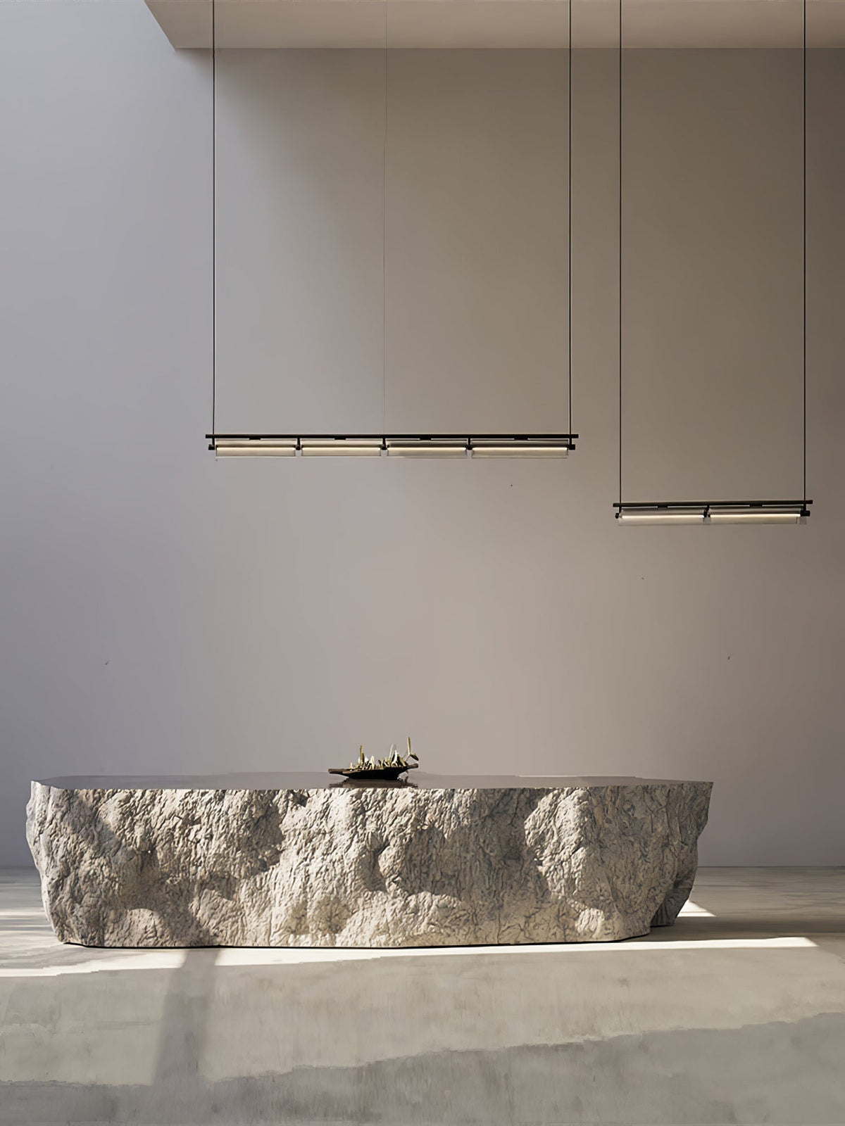 Veliian kroonluchter met rookglas modern