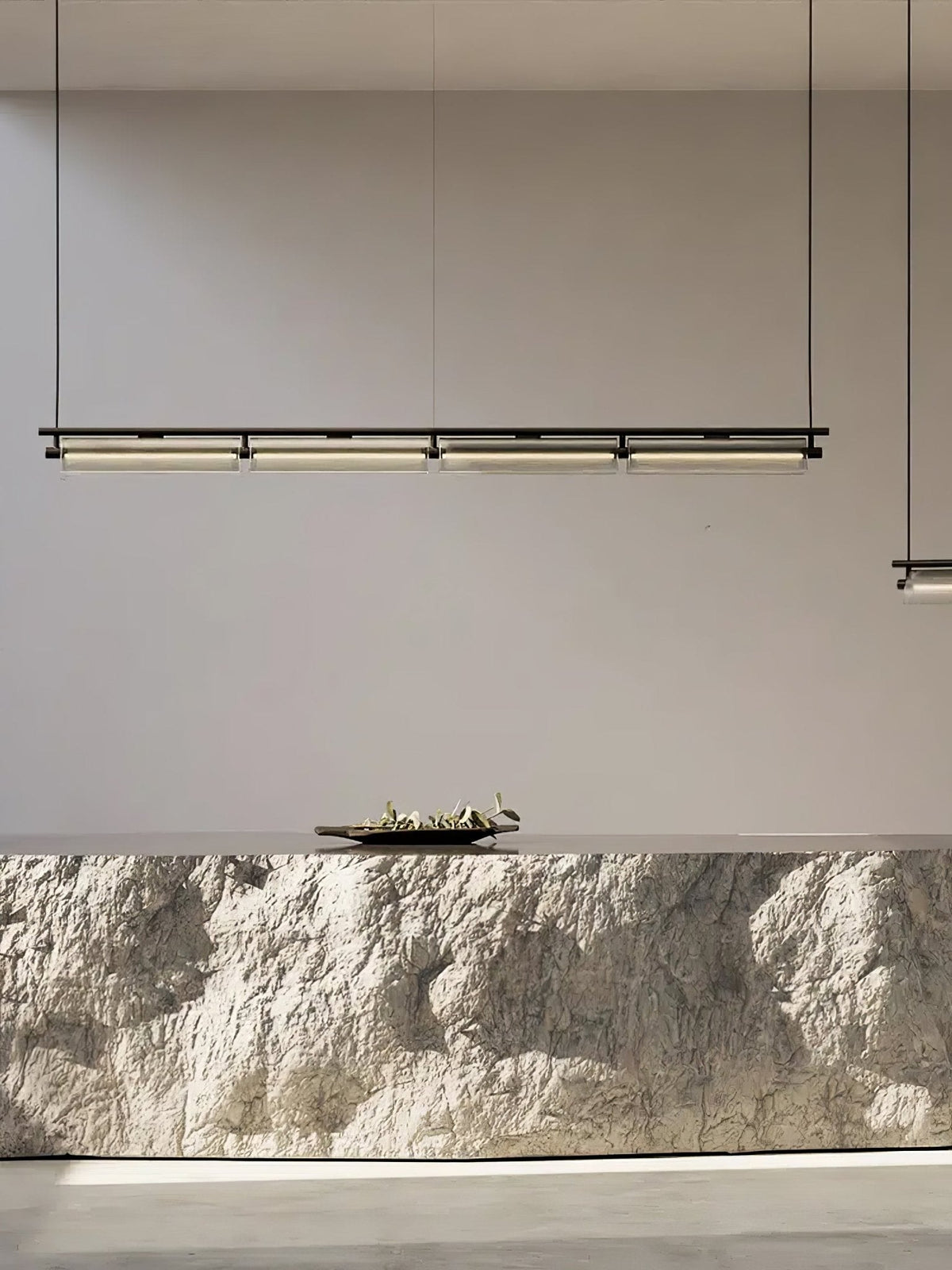 Veliian kroonluchter met rookglas modern