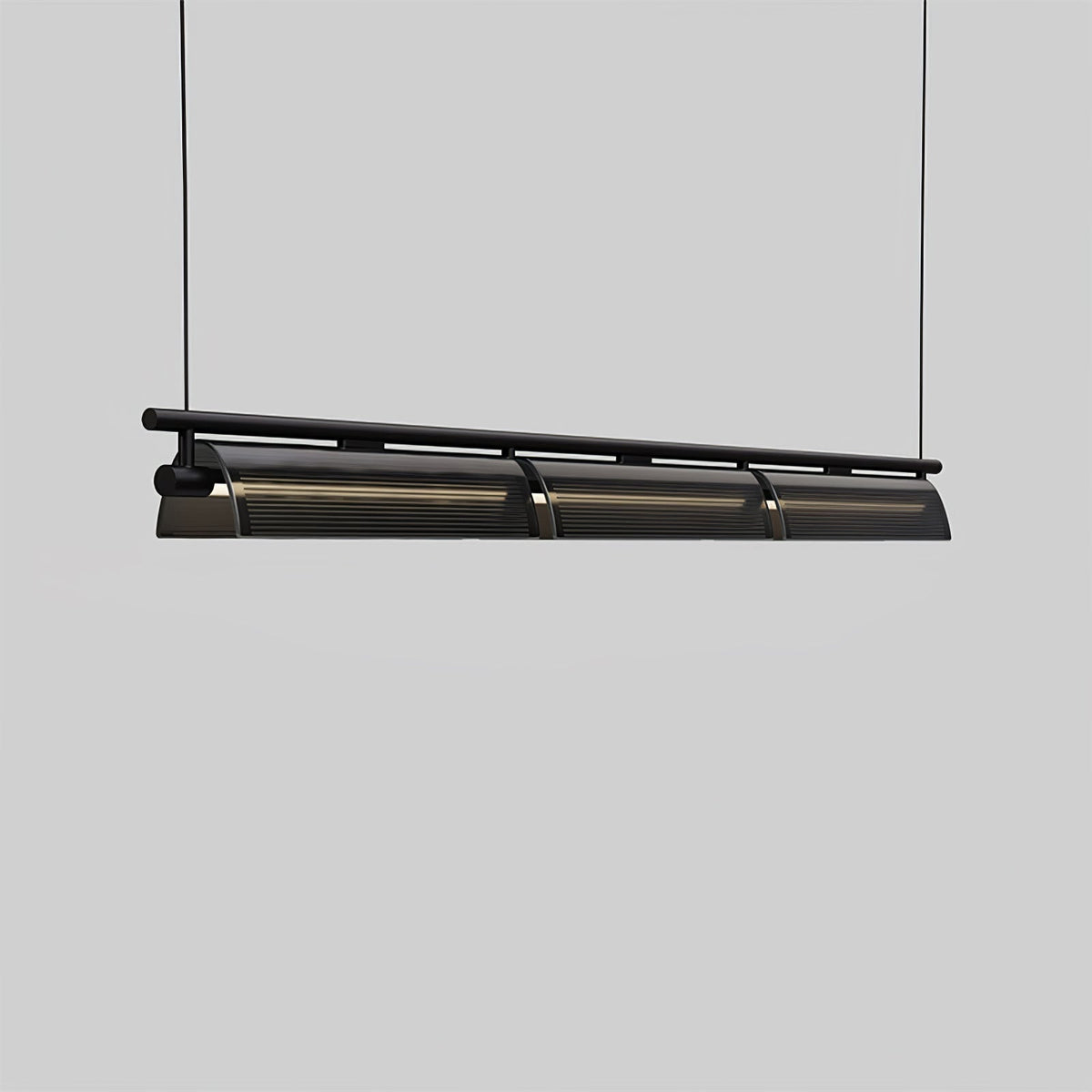 Veliian kroonluchter met rookglas modern