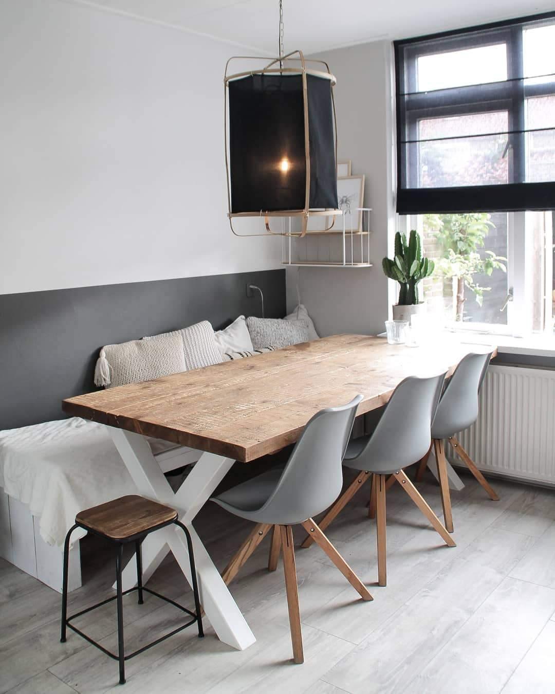 Arioelia hanglamp met bamboe lampenkap voor de woonkamer