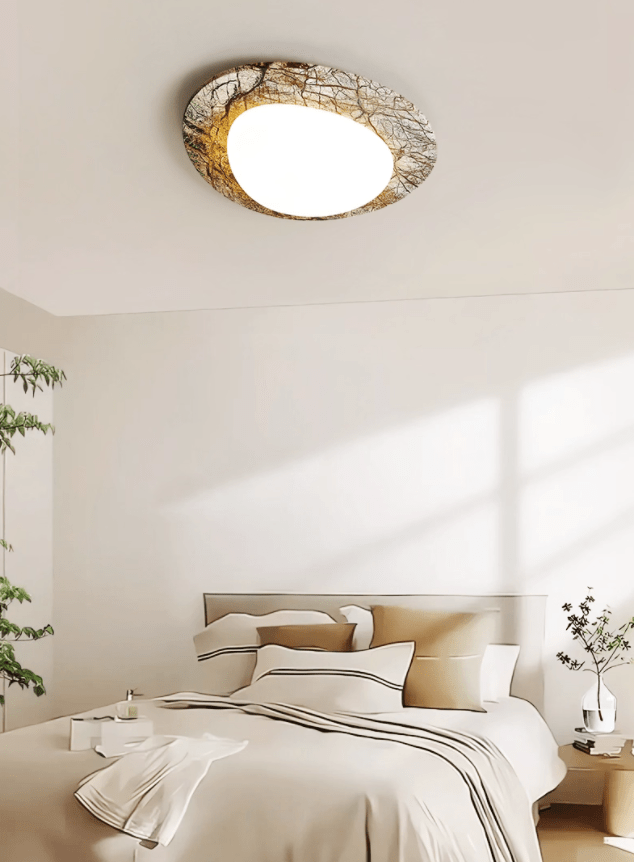 Huxr marmeren plafondlamp