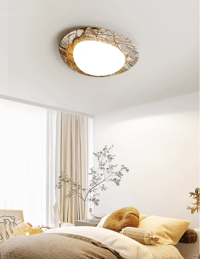 Huxr marmeren plafondlamp