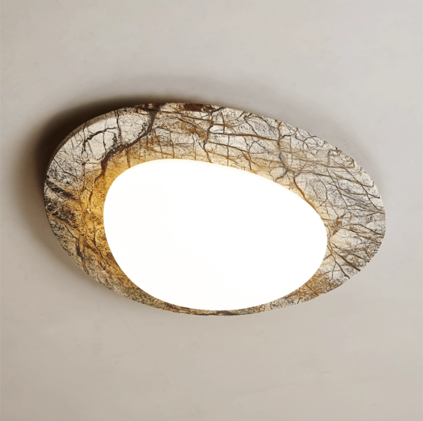 Huxr marmeren plafondlamp