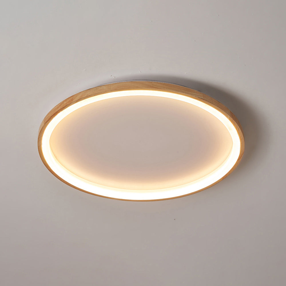 Ozawa Moderne Plafondlamp Hout Acryl Slaapkamer Woonkamer