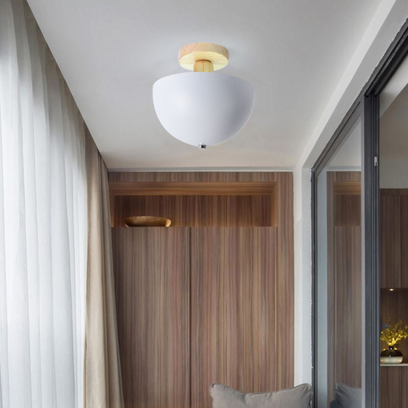 Ozawa Moderne Design LED Plafondlamp Hout Woonkamer Slaapkamer