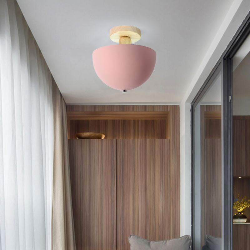 Ozawa Moderne Design LED Plafondlamp Hout Woonkamer Slaapkamer
