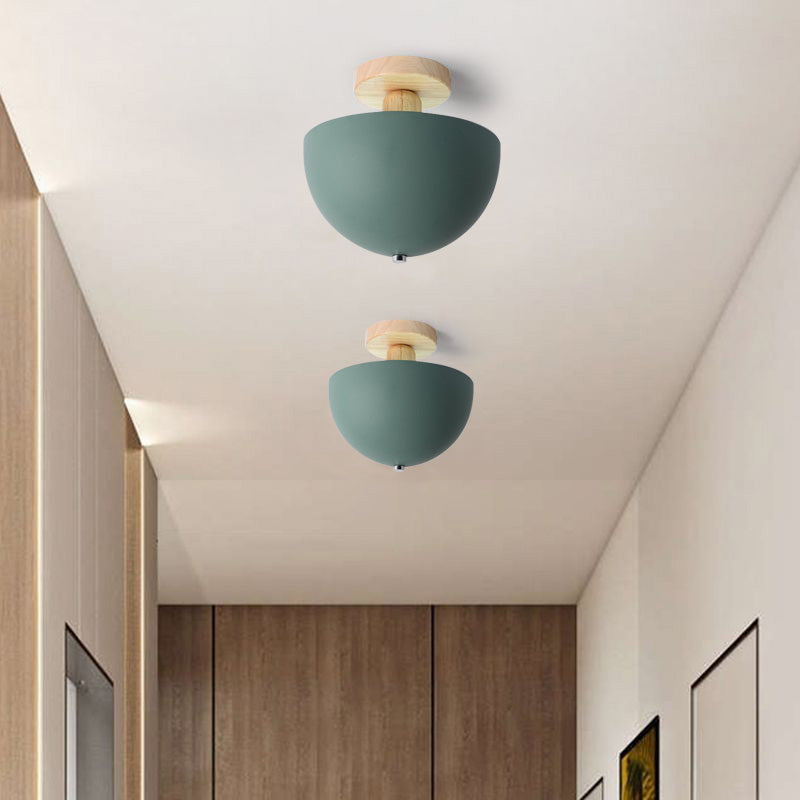 Ozawa Moderne Design LED Plafondlamp Hout Woonkamer Slaapkamer