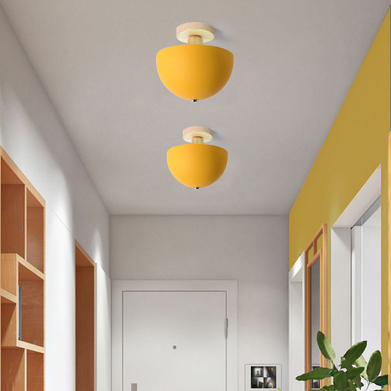 Ozawa Moderne Design LED Plafondlamp Hout Woonkamer Slaapkamer