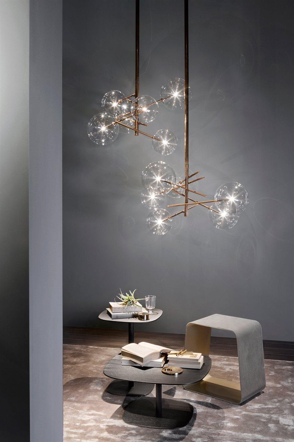 Aveno Kroonluchter LED Heldere Kristallen