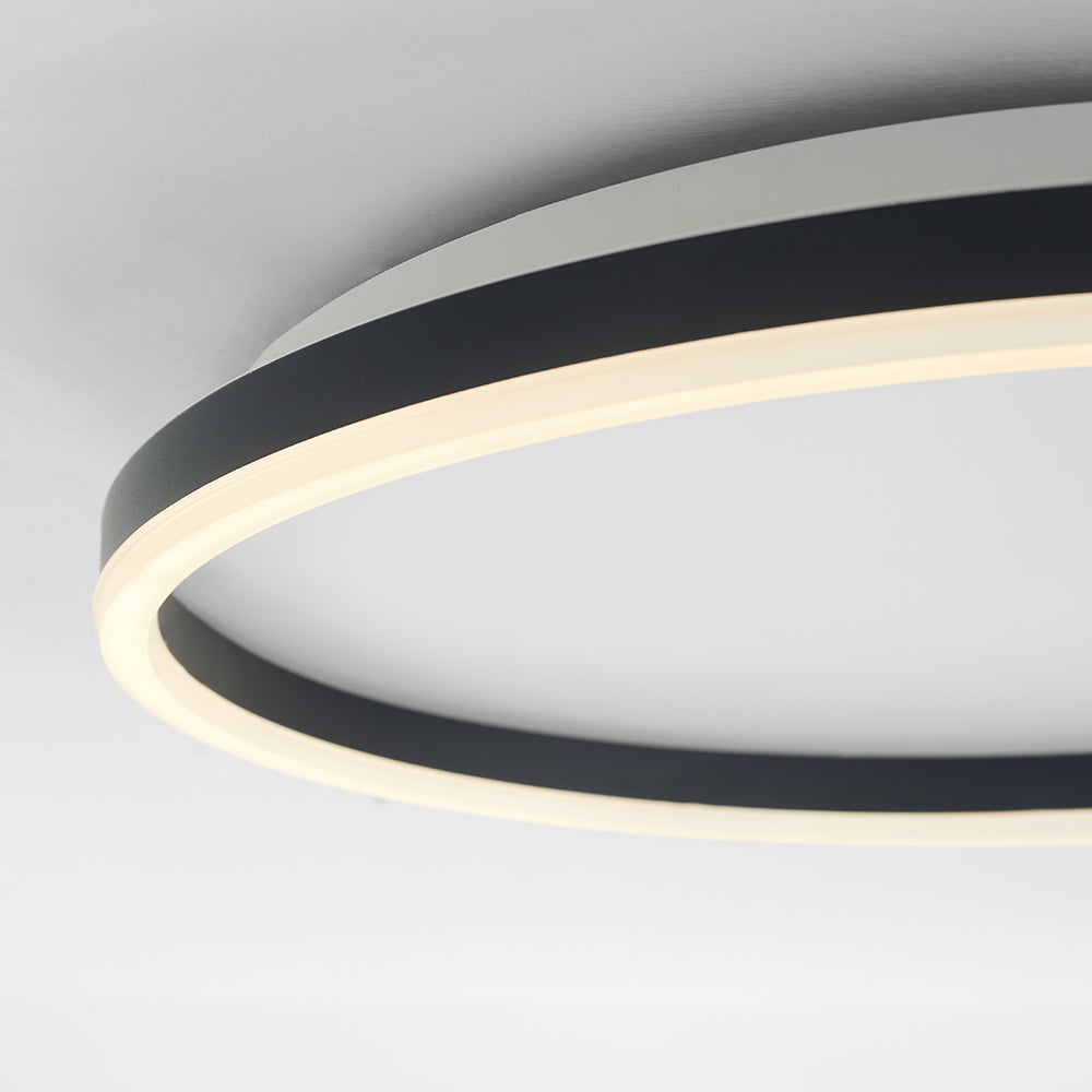 Arisha Morderne LED Plafondlamp Metaal Zwart/Wit/Goud Slaap/Eet/Woonkamer