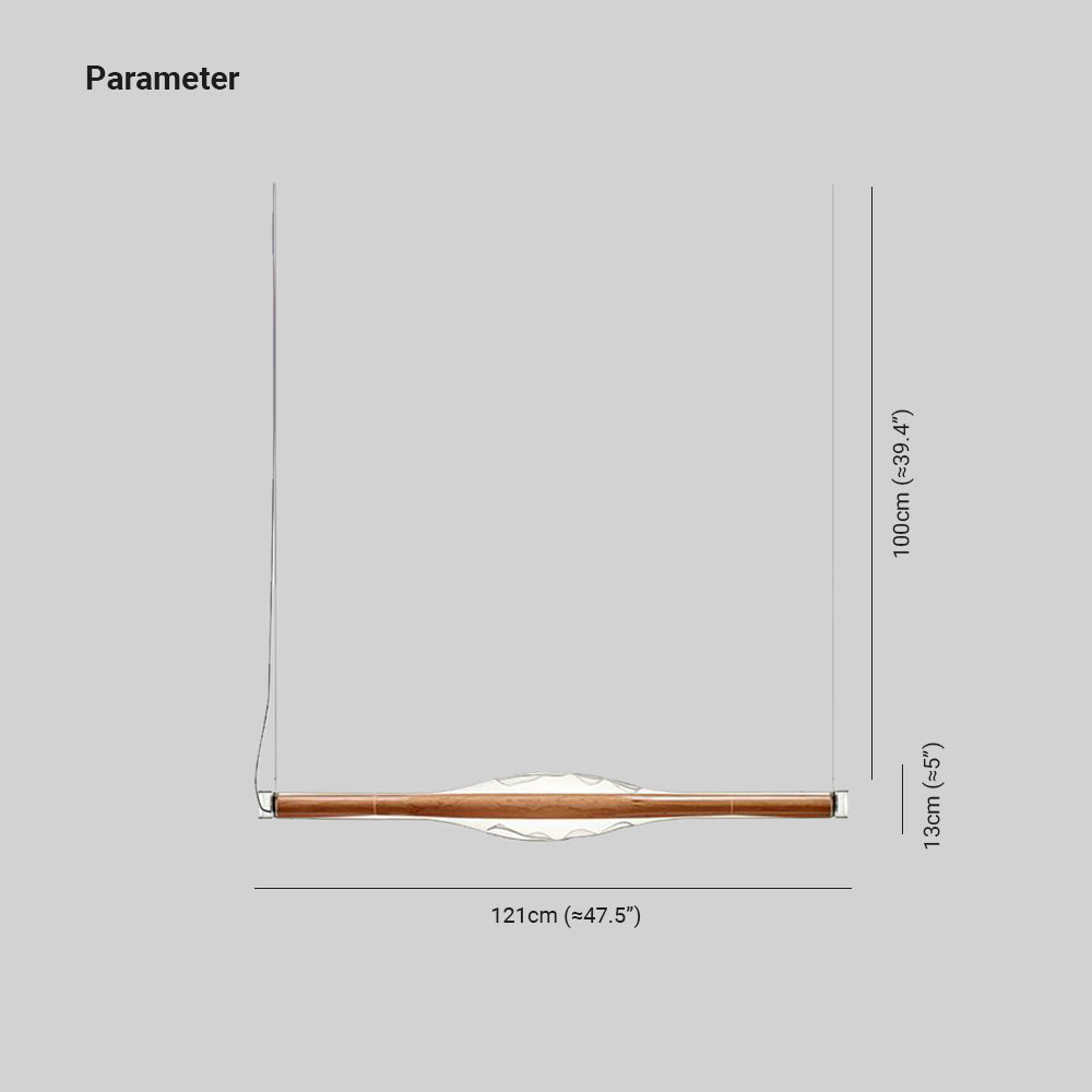 Edge Moderne Buisvormige LED Hanglamp Zwart Metaal Slaapkamer