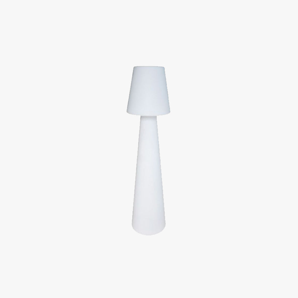 Pena Moderne LED Buitenlamp Oplaadbaar Wit Acryl Tuin/Stoeprand
