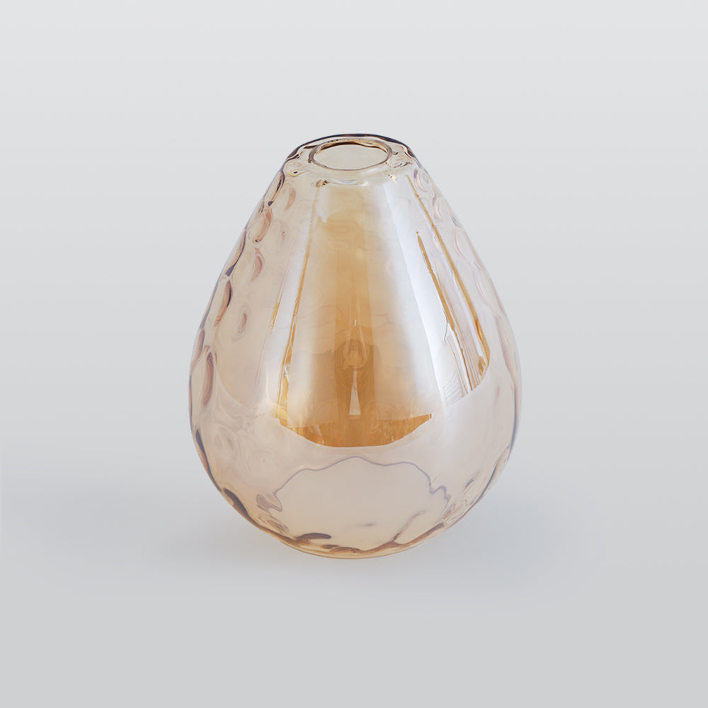 Avi Vintage Teardrop Hanglamp, Bar/Kitcheneiland, Glas/Hout