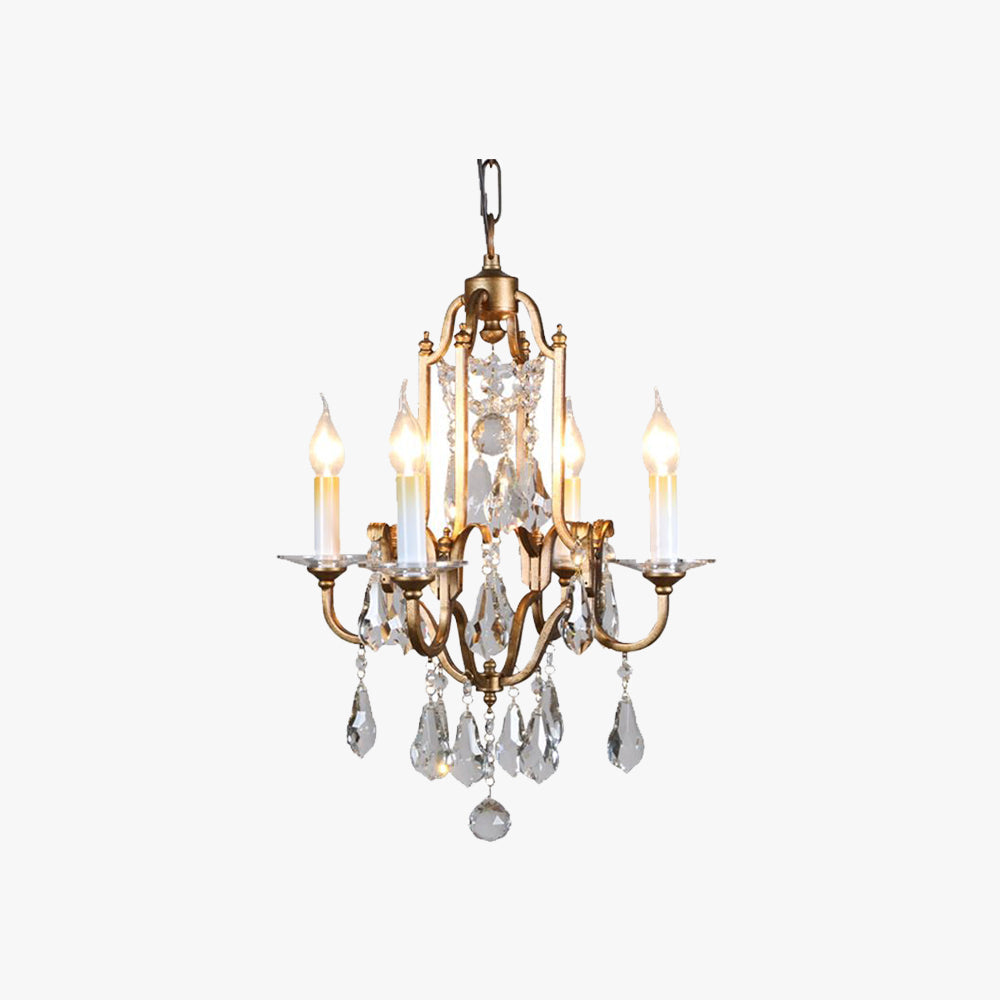 Silva Vintage Luxe LED Kroonluchter Kristal Woonkamer Slaapkamer
