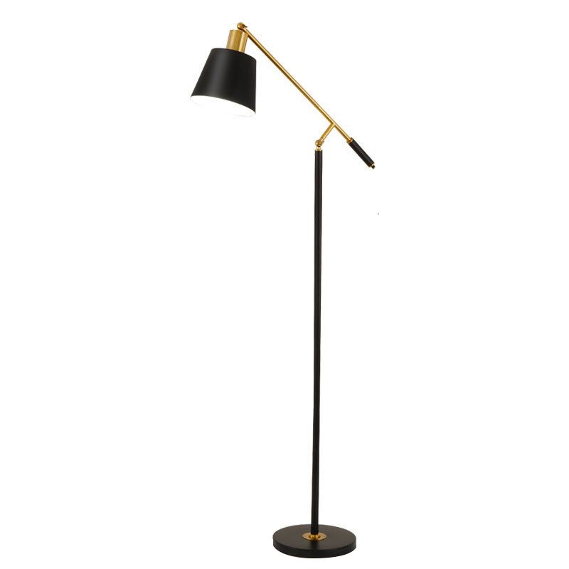 Salgado Design LED Vloerlampen Zwart Metaal Slaapkamer Woonkamer