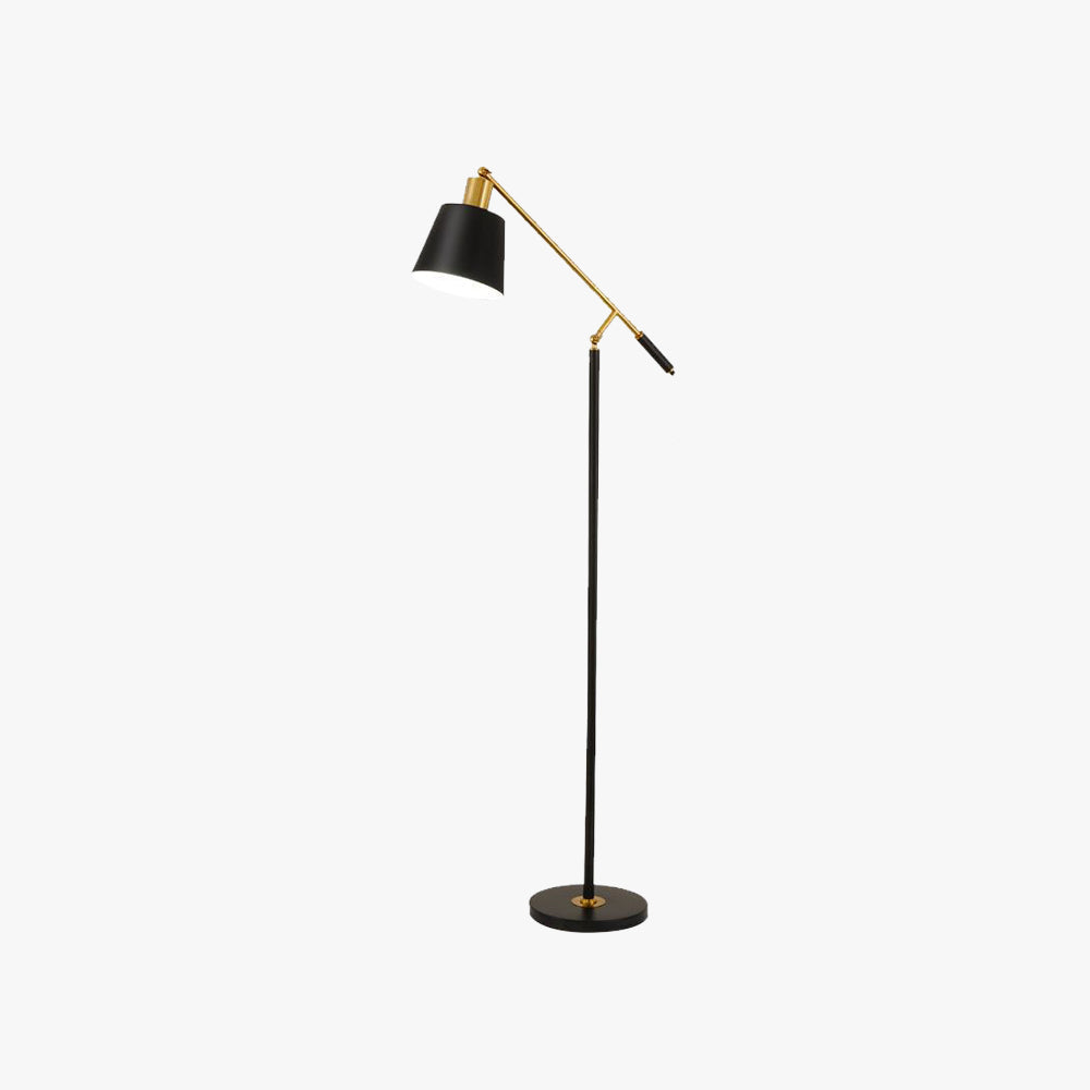 Salgado Design LED Vloerlampen Zwart Metaal Slaapkamer Woonkamer
