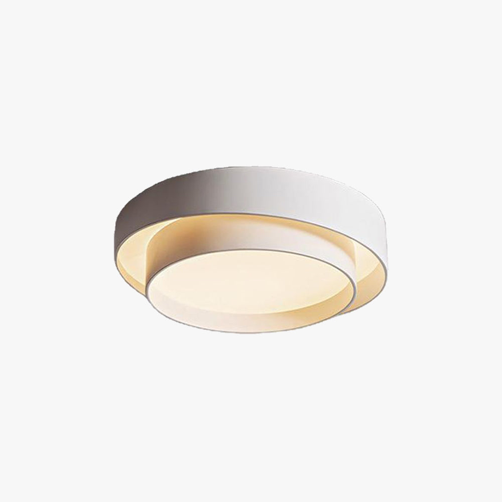 Quinn Moderne Design LED Plafondlamp Metaal Wit Woonkamer Keuken