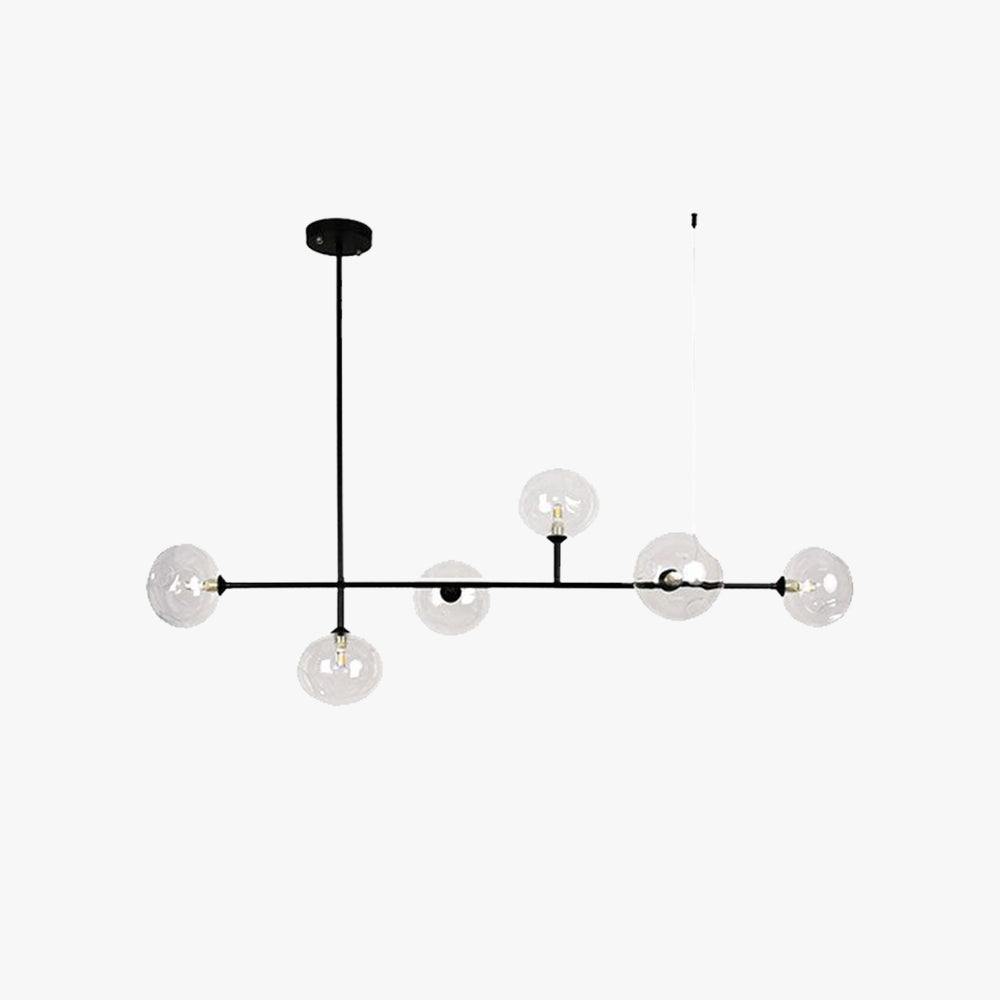 Valentina Moderne LED Hanglamp Zwart Metaal Woonkamer Slaapkamer