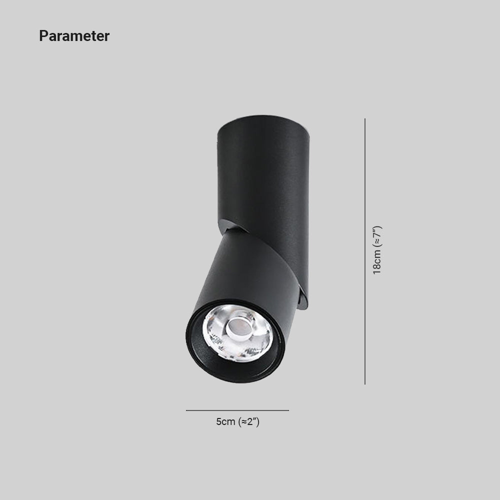 Vovak Moderne Design LED Spotlight Metaal Zwart / Wit Woonkamer