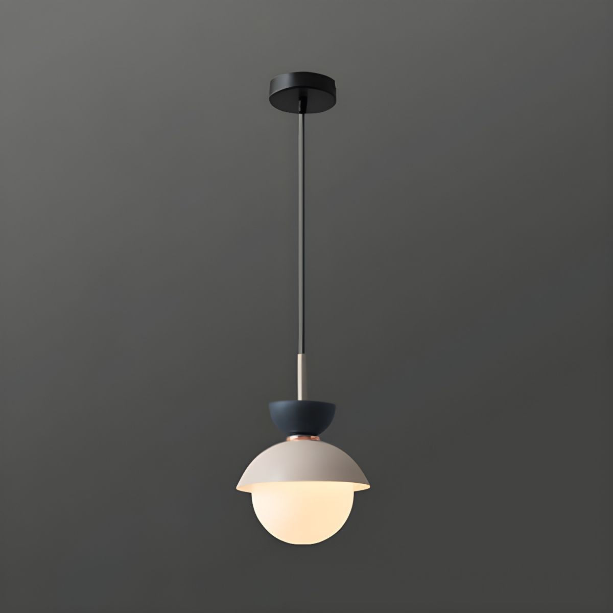 Cairns Nordic Globe LED Hanglamp Kleurrijk Metaal Slaapkamer