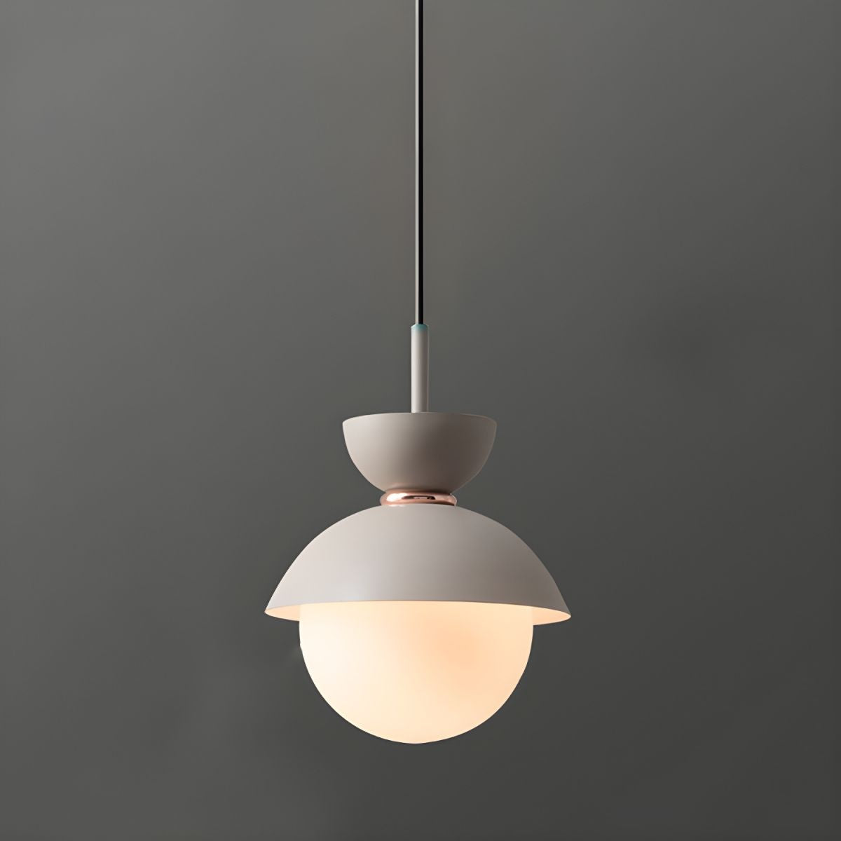 Cairns Nordic Globe LED Hanglamp Kleurrijk Metaal Slaapkamer
