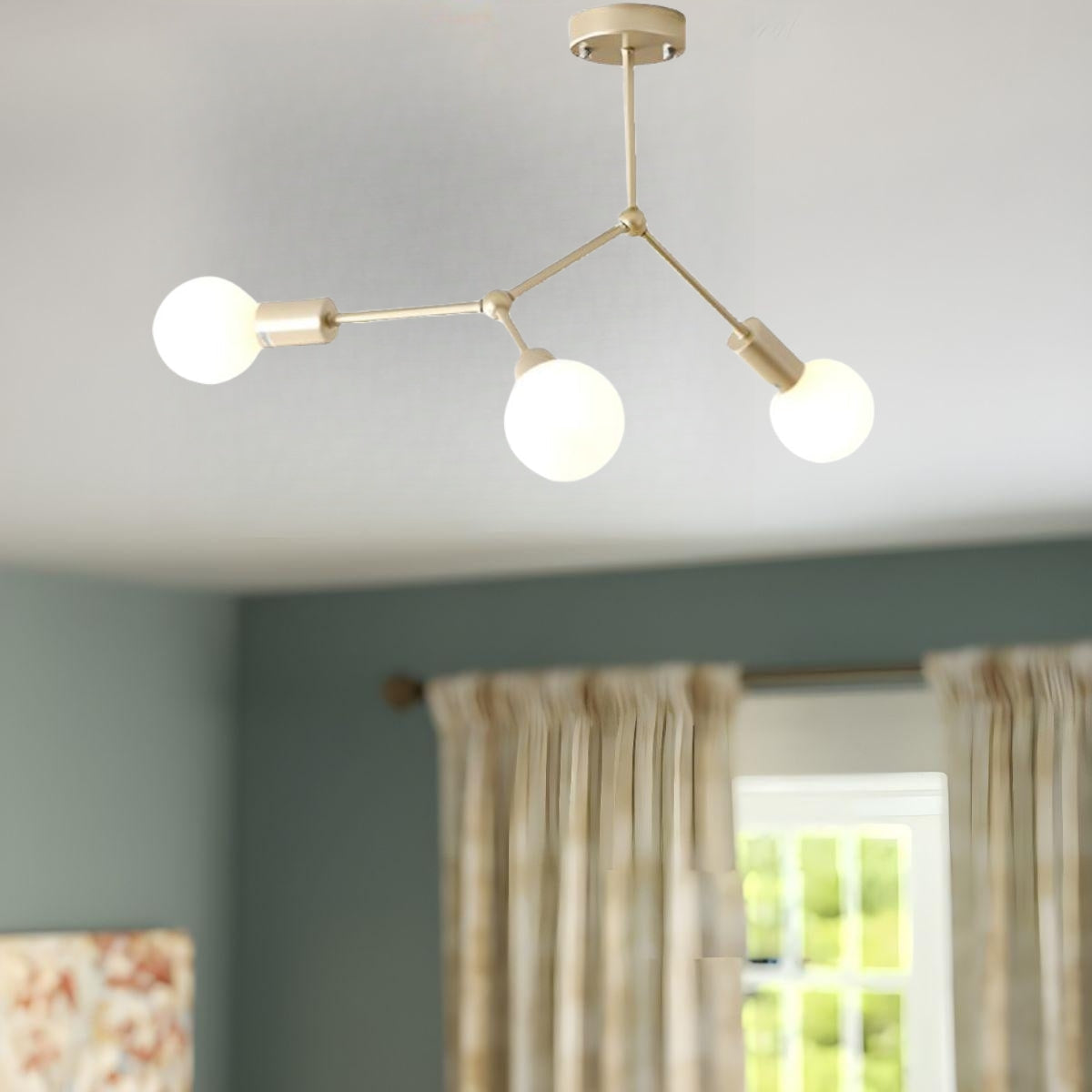 Valentina Industrie Design LED Hanglamp Zwart Metaal Woonkamer
