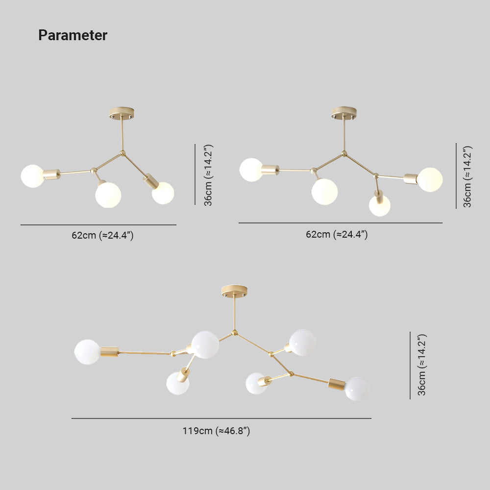 Valentina Industrie Design LED Hanglamp Zwart Metaal Woonkamer