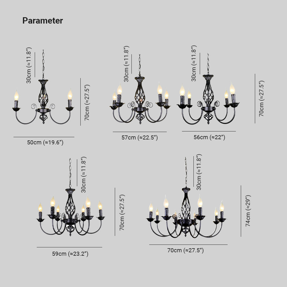 Silva Retro Design LED Hanglamp Metaal Glas Woonkamer Keuken