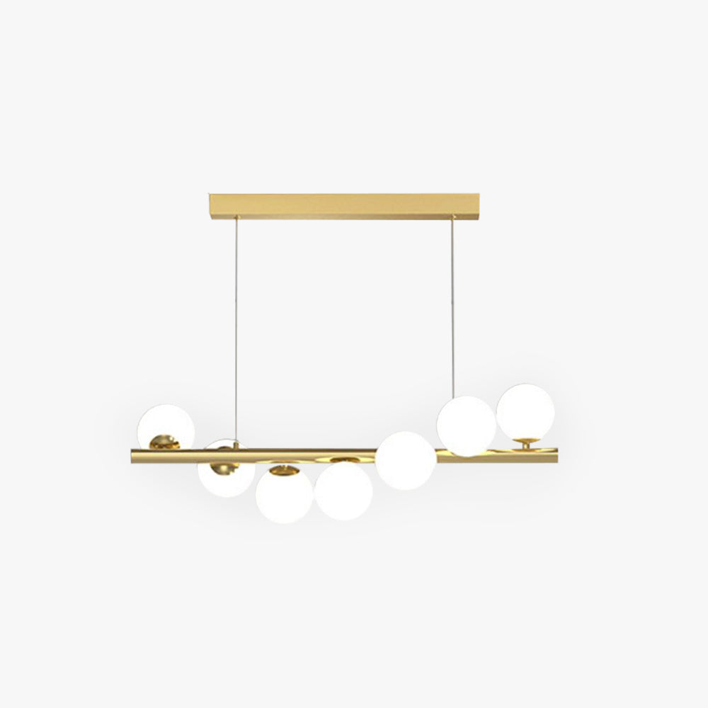 Valentina Moderne Design Hanglamp Goud Metaal/Glas Slaapkamer/Studeerkamer