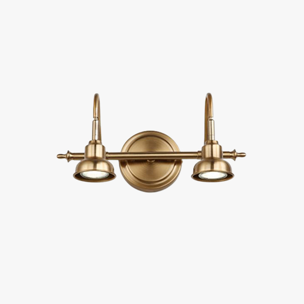 Eryn Design LED Wandlamp Metaal Goud Slaapkamer/Woonkamer/Badkamer