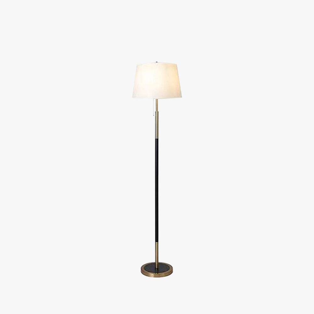 Eryn Moderne Cilinder Metalen Stoffen Vloerlamp Zwart/Wit/Rood/Beige Metaal/Stof Woonkamer/Slaapkamer