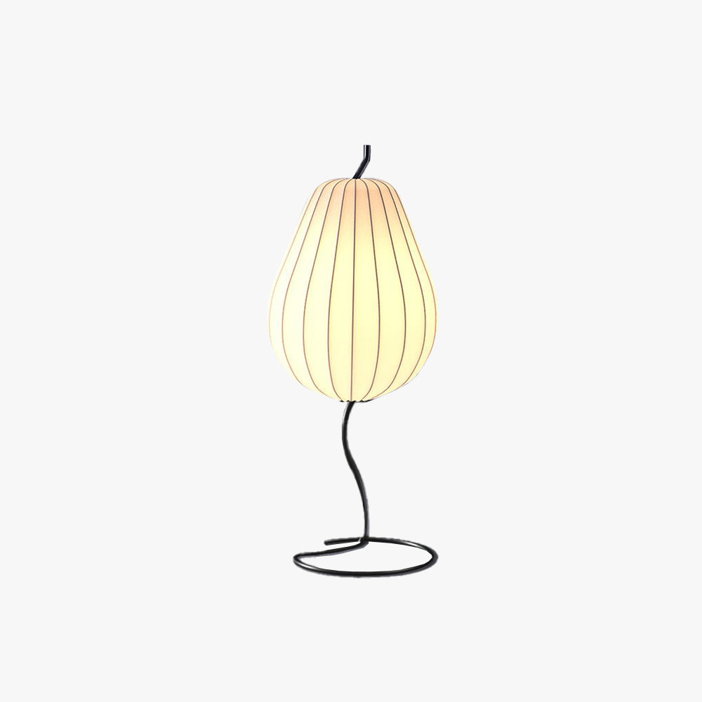 Renée Retro Design LED Peer Vormige Meta Vloerlamp Metaal/Stof Eetkamer/Woonkamer