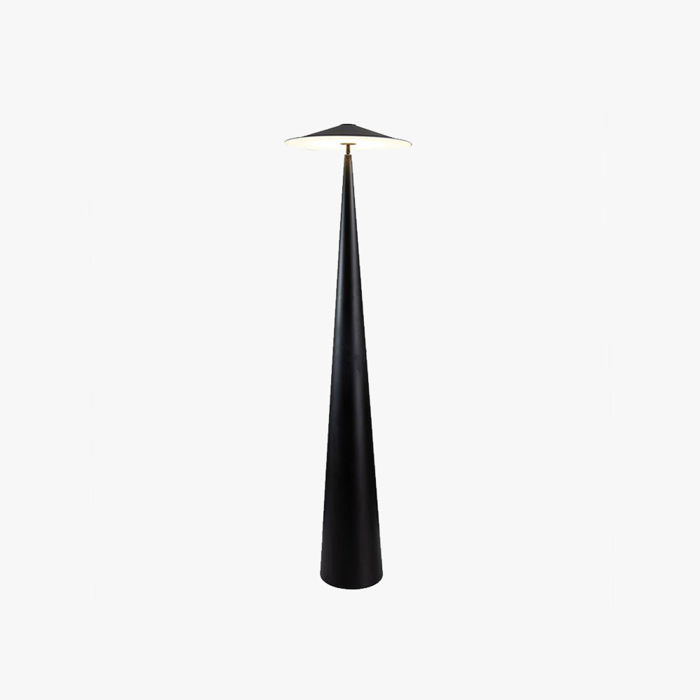 Salgado Moderne Design LED Schotelvormige Vloerlamp Zwart Metalen Eetkamer/Woonkamer