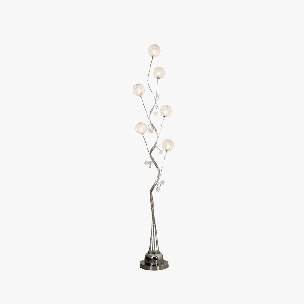 Bella Moderne Multi Head LED Vloerlamp Wit Metaal Slaapkamer