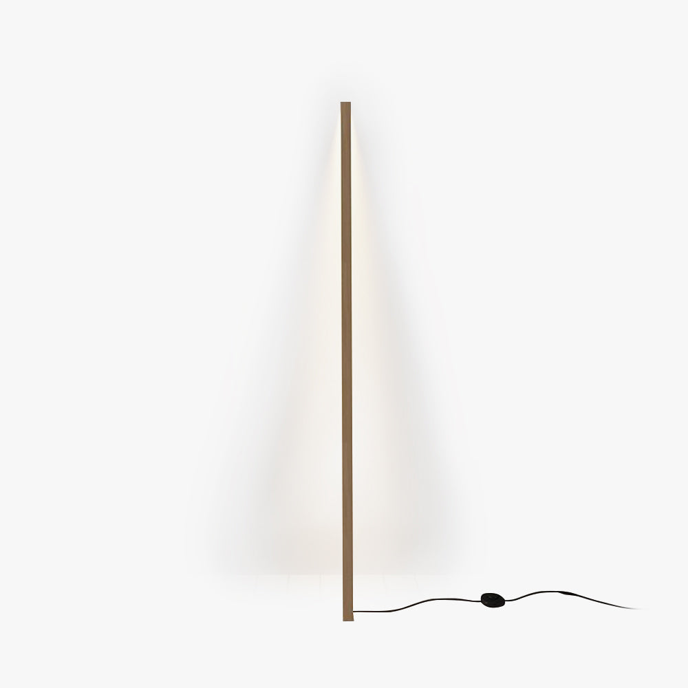 Ozawa Minimalistische Design Lineaire Vloerlamp Walnoot/Hout Slaapkamer/Woonkamer