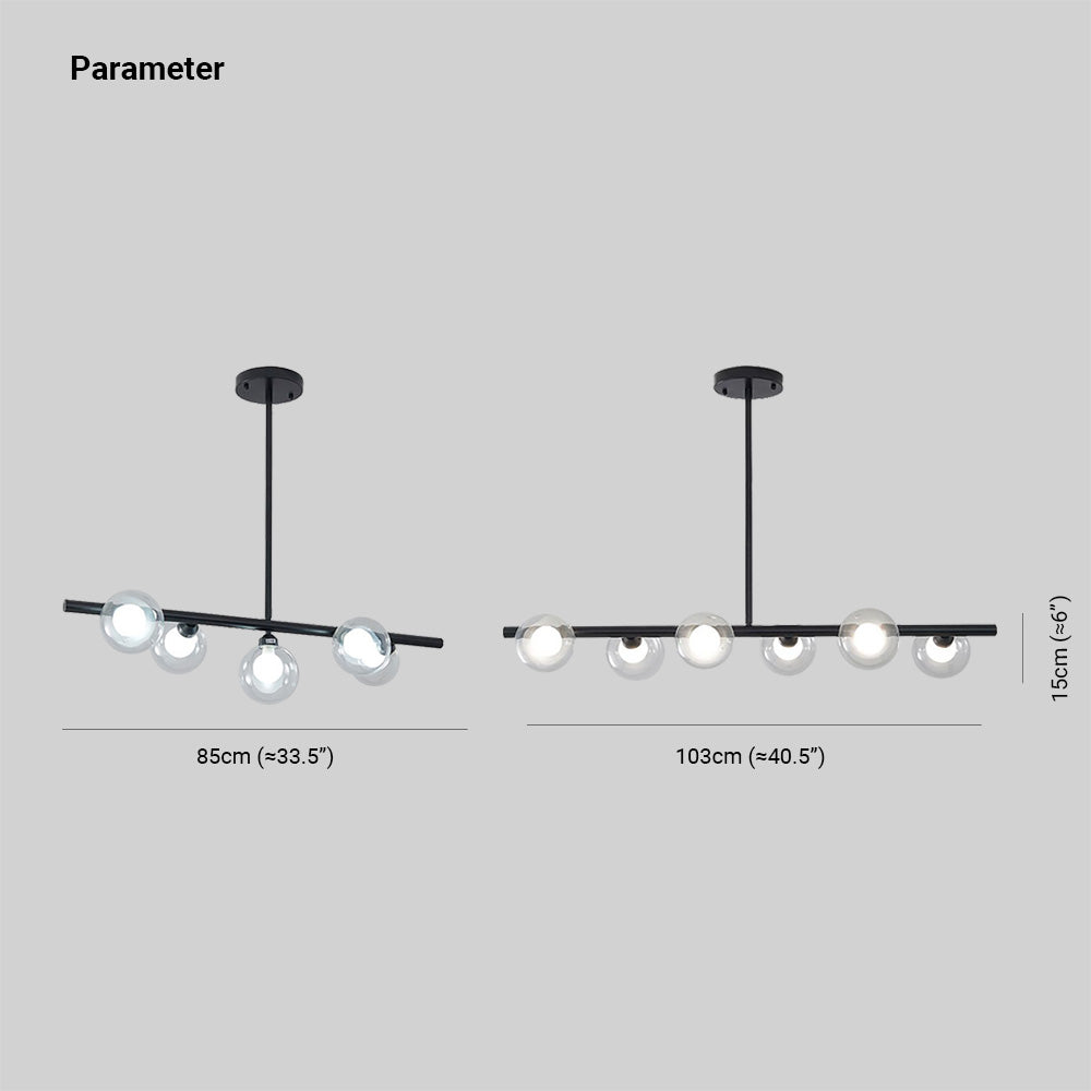 Valentina Moderne Design LED Hanglamp Metaal Zwart/Goud Woonkamer