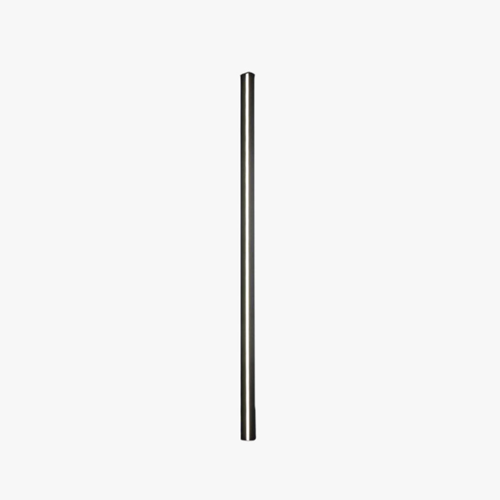 Edge Moderne Minimalistische Bar Metalen/Acryl Wandlamp, Zwart