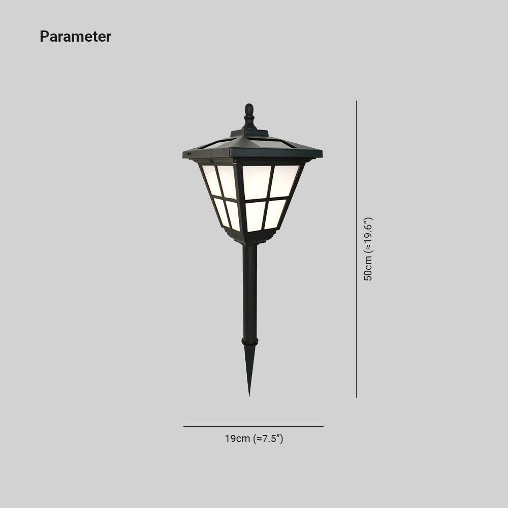 Pena Moderne LED Buitenlamp Zwart Metaal/Acryl Tuin/Stoeprand/Balkon