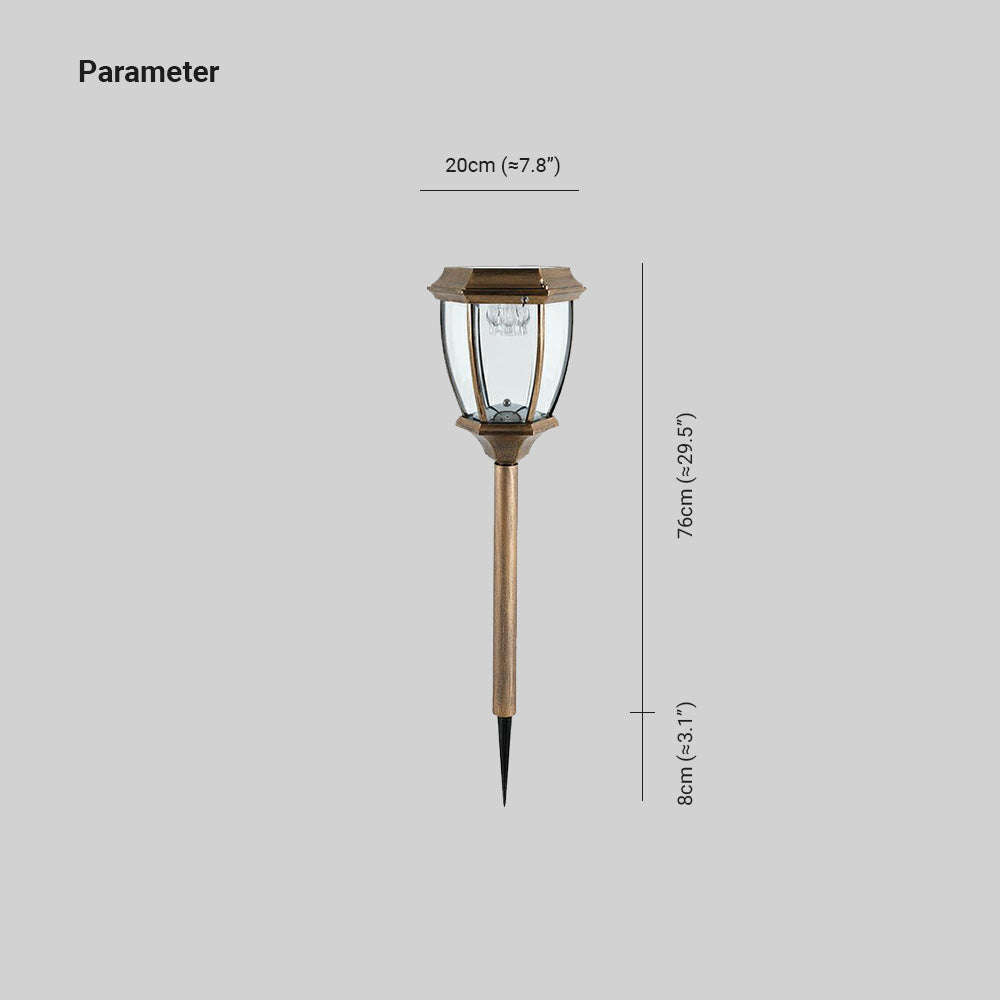 Pena Design LED Buitenlamp Zwart Metaal/Glas Tuin/Stoeprand/Balkon
