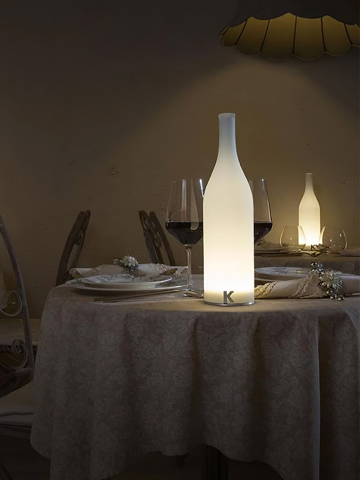 Vino tafellamp met ingebouwde accu