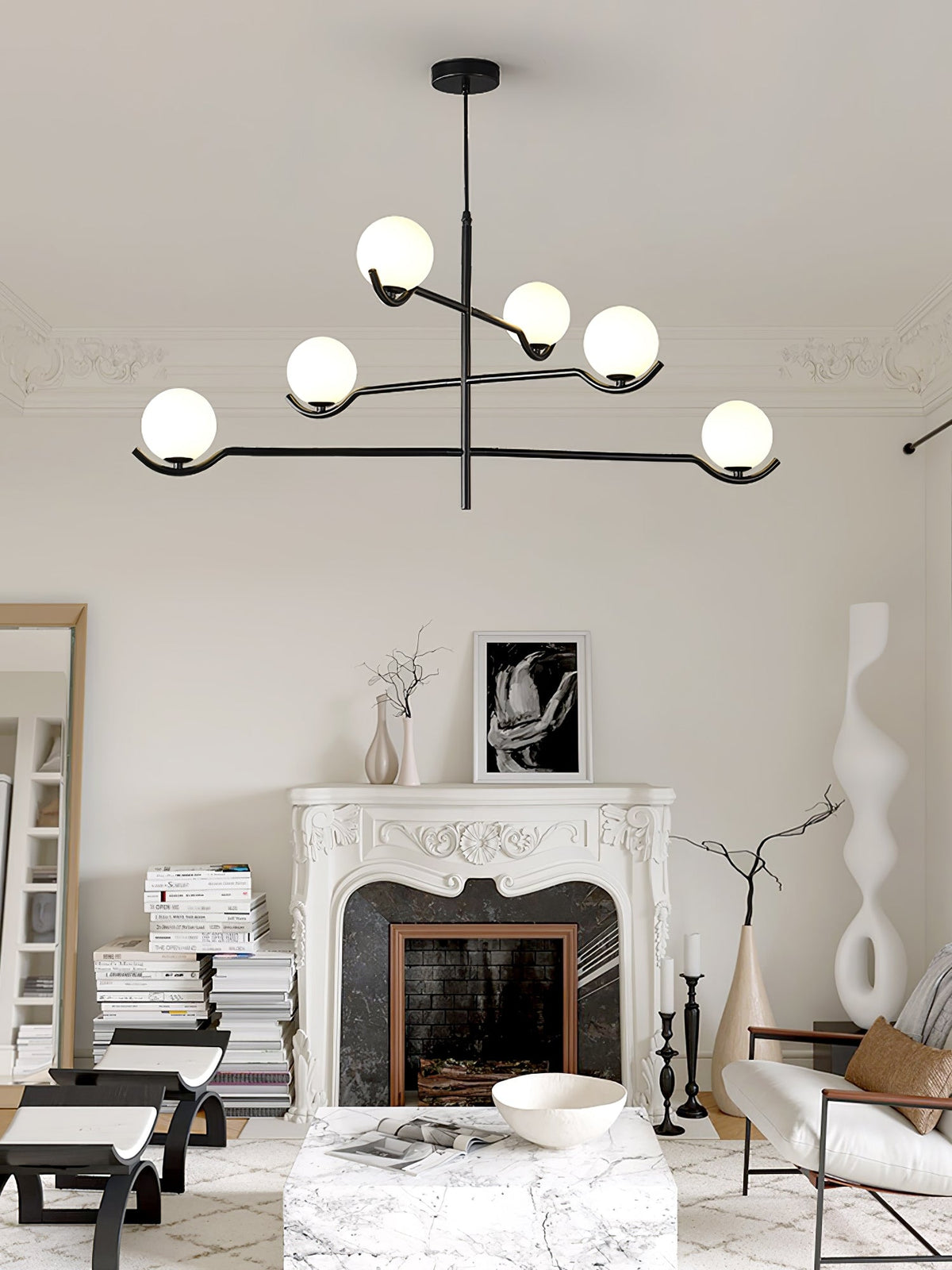 Bora Minimalistische glas hanglamp